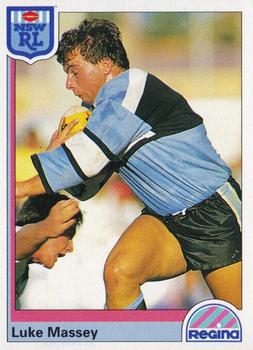 1992 Regina NSW Rugby League #125 Luke Massey Front